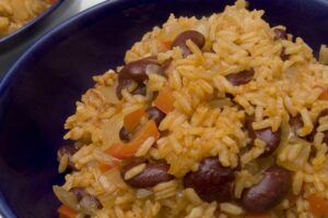 Rice and peas