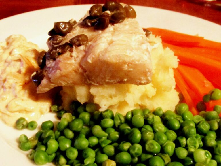 Baked Cod with Capers